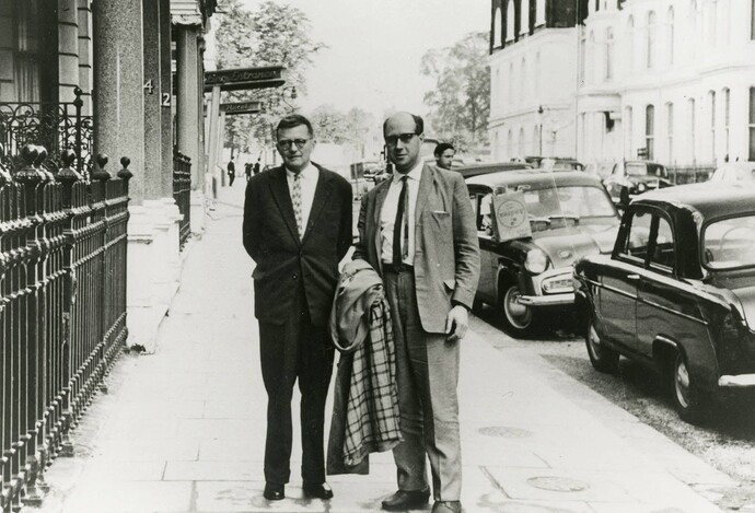 Rostropovich avec Chostakovitch